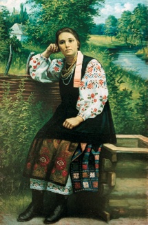 Портрет Одарки Ксьондзенко, сестри художника